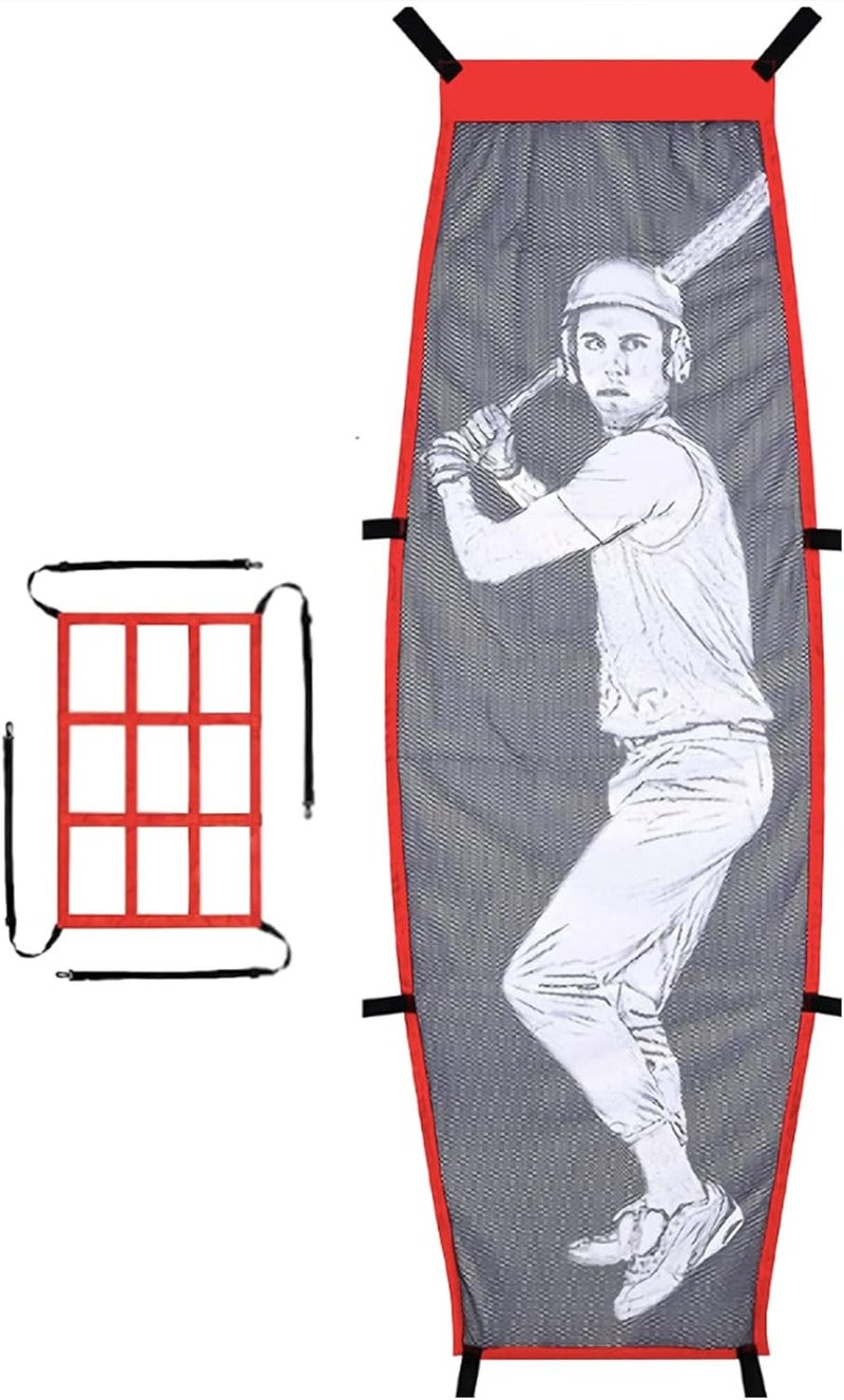 Supvision Baseball and Softball Pitching Dummy Batter Training Mannequin Pitching Target Pitching Softball Pitching Tools Aid for Improved Accuracy - Image 1